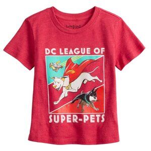 Toddler Boys Jumping Beans DC Comics League of Super Pets Graphic Tee Size 5t
